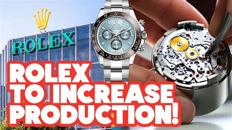 is rolex increasing production|Rolex shortage ending.